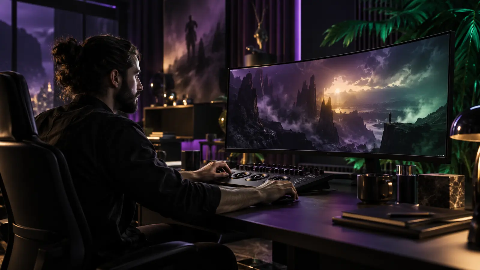 Visual effects and finishing production